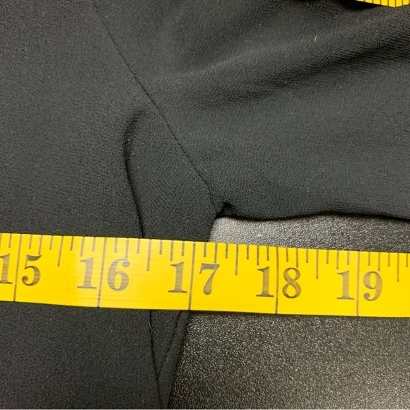 Lulus Shifting Dears Black Long Sleeve Dress  - M - Picture 7 of 9